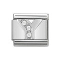 NOM Y LETTER CZ SILV SHINE