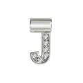 147115/010 NOM SEIMIA J SILVER CZ LETTERS