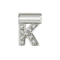 NOM SEIMIA K SILVER CZ LETTERS