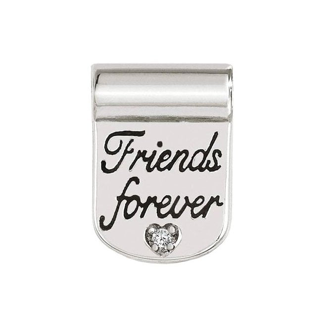 NOM SEIMIA SILVER FRIEND FOREVER SYMBOLS