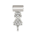NOM SEIMIA SILVER CZ MUM SYMBOLS
