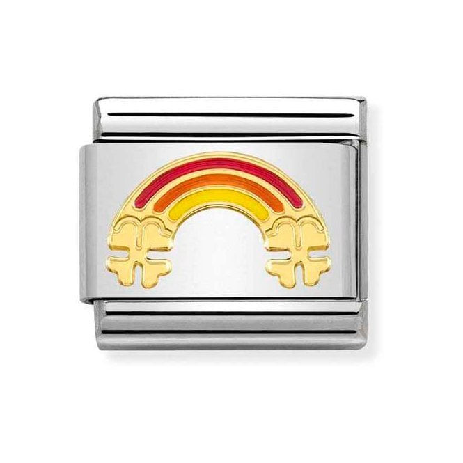 NOM RAINBOW WITH FOUR LEAF CLOVER - SYMBOLS