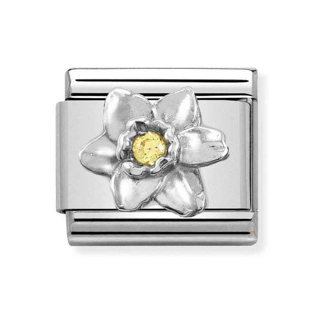NOM DAFFODIL CZ SILV SHINE
