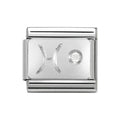 NOM PISCES ZODIAC CZ SILV SHINE