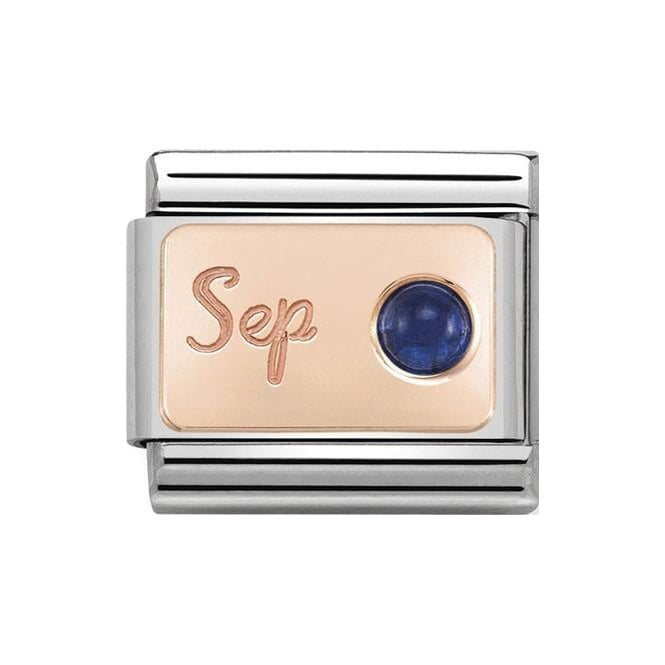 NOM ROSE GOLD SEPT SAPPH - STONE MONTH