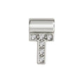 147115/020 NOM SEIMIA T SILVER CZ LETTERS