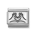NOM SILVER HANDS TO HEART - OXID PLTE