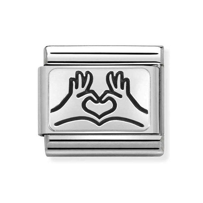 NOM SILVER HANDS TO HEART - OXID PLTE
