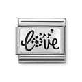 NOM SILVER LOVE WITH FLOWER - OXID PLTE