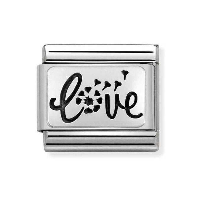 NOM SILVER LOVE WITH FLOWER - OXID PLTE
