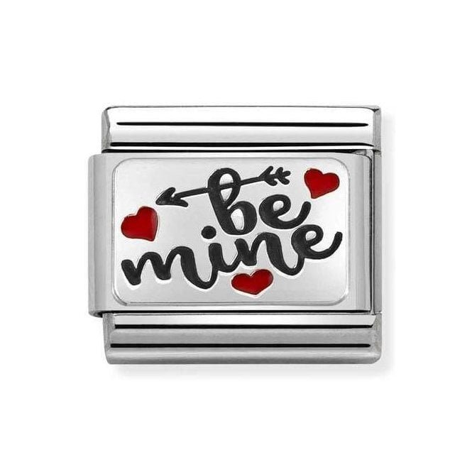 NOM SILV BE MINE WITH HEARTS - PLTE SYMBOL