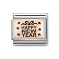 NOM HAPPY NEW YEAR STARS ROSE - PLATES