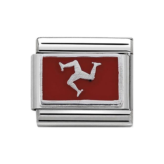 NOM SILV SH - ISLE OF MAN FLAG - COUNTRY SYMBOLS