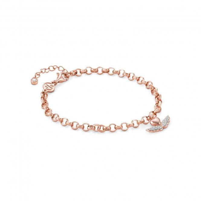 NOM SILV RGP WINGED HEART CZ SWEETROCK BLET