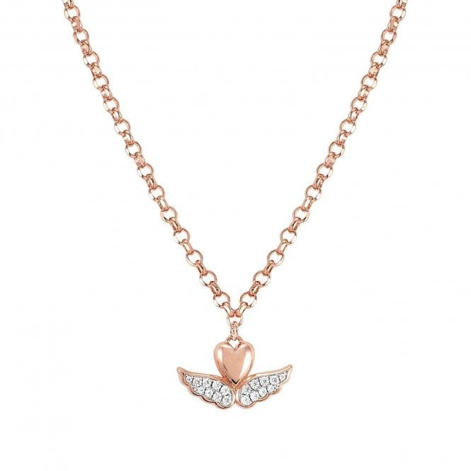 NOM SILV RGP WINGED HEART CZ SWEETROCK NLET