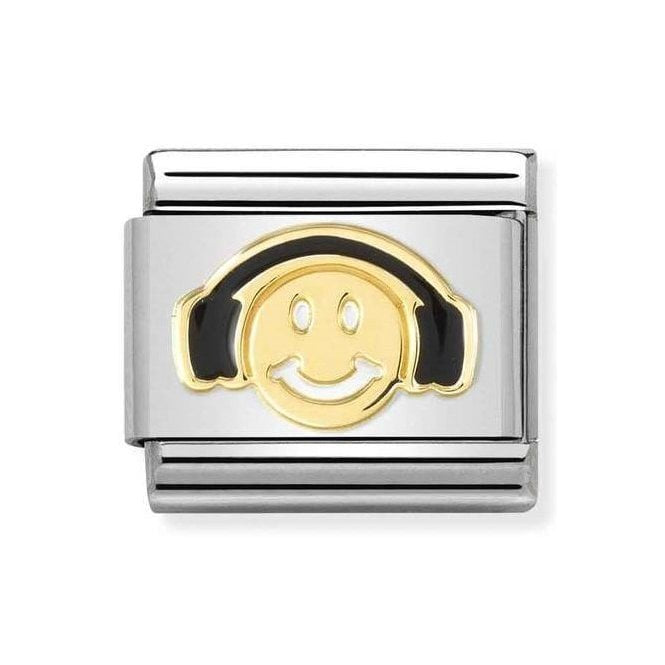 NOM SMILE WITH HEADPHONES ENAMEL - SYMBOLS