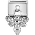NOM CZ BEE DANGLE - CHARMS
