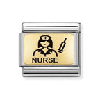 NOM NURSE GOLD PLATES IC