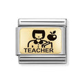 NOM TEACHER GOLD - PLATES IC