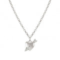 NOM SILV HEART WITH ARROW CZ SWEETROCK NLET