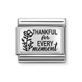 NOM THANKFUL FOR EVERY MOMENT SILV - PLATES (IC)