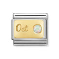 NOM OCTOBER OPAL GOLD - MONTH STONE