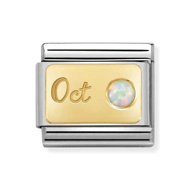 NOM OCTOBER OPAL GOLD - MONTH STONE
