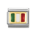 NOM ITALY ENAMEL - EUROPE FLAGS