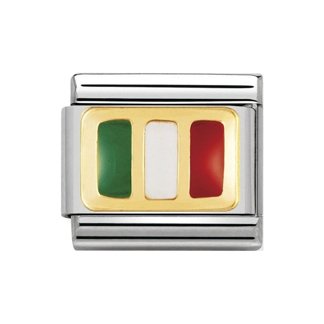 NOM ITALY ENAMEL - EUROPE FLAGS