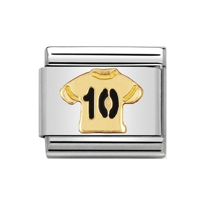 NOM 10 FOOTBALL SHIRT ENAMEL - FOOTBALL