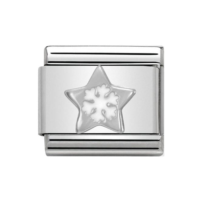 NOM STAR SNOWFLAKE SILV SHINE - CHRISTMAS