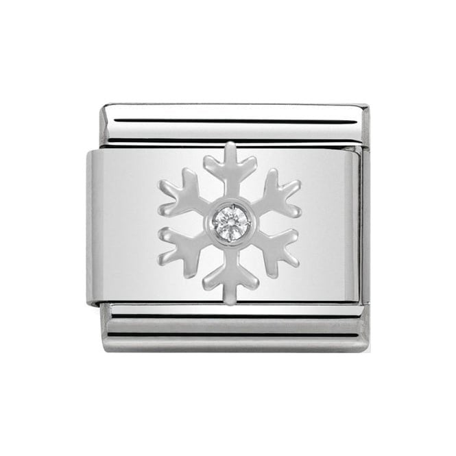 NOM CZ WHITE SNOWFLAKE
