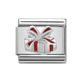 NOM RED GIFT SILV SHINE - CHRISTMAS