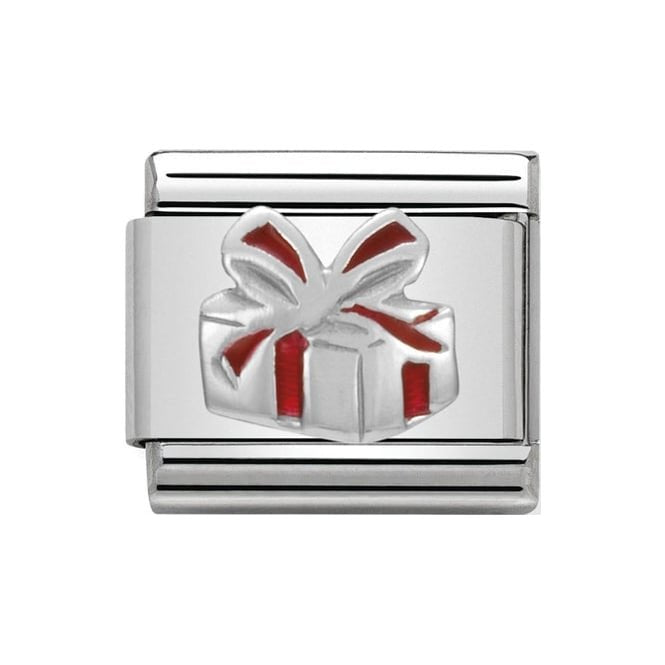 NOM RED GIFT SILV SHINE - CHRISTMAS