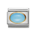 NOM OVAL TURQUOISE - OVAL HARD