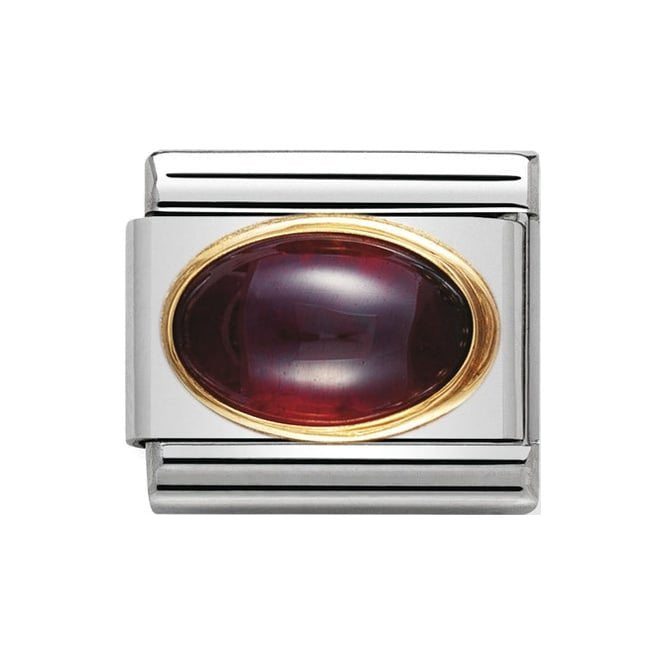 NOM OVAL PR GARNET - OVAL PRECIOUS