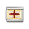 NOM ENGLAND ENAMEL - EUROPE FLAGS