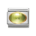 NOM OVAL PR PERIDOT - OVAL PRECIOUS