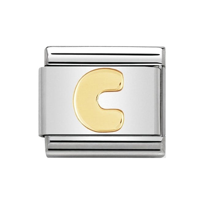 LETTER C GOLD LETTER