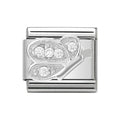 NOM BUTTERFLY MULTI CZ SILV SHINE