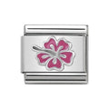 NOM PINK ENAMEL HIBISCUS (PINK)