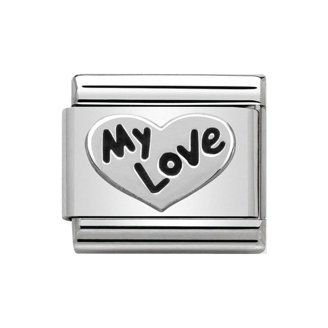 NOM MY LOVE HEART SILV SHINE - OXID SYMBOLS