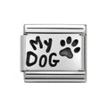 NOM MY DOG - OXIDISED PLATE