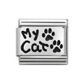 NOM MY CAT - OXIDISED PLATE