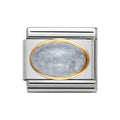 NOM OVAL PR AQUAMARINE - OVAL PRECIOUS