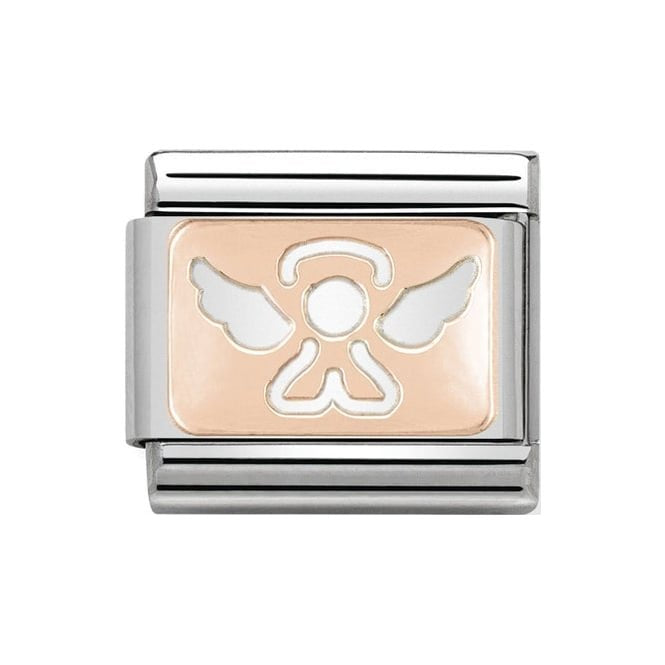 NOM ROSE GOLD PLATE ANGEL