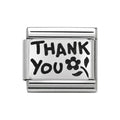 NOM THANK YOU - OXIDISED PLATE
