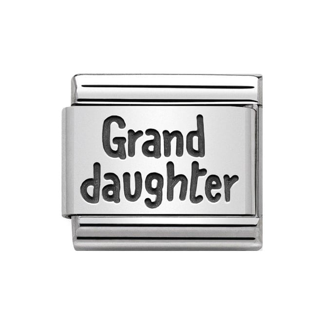 NOM GRAND DAUGHTER SILV - OXIDISED PLATE