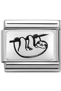 NOM SLOTH SILV - PLATES (IC)