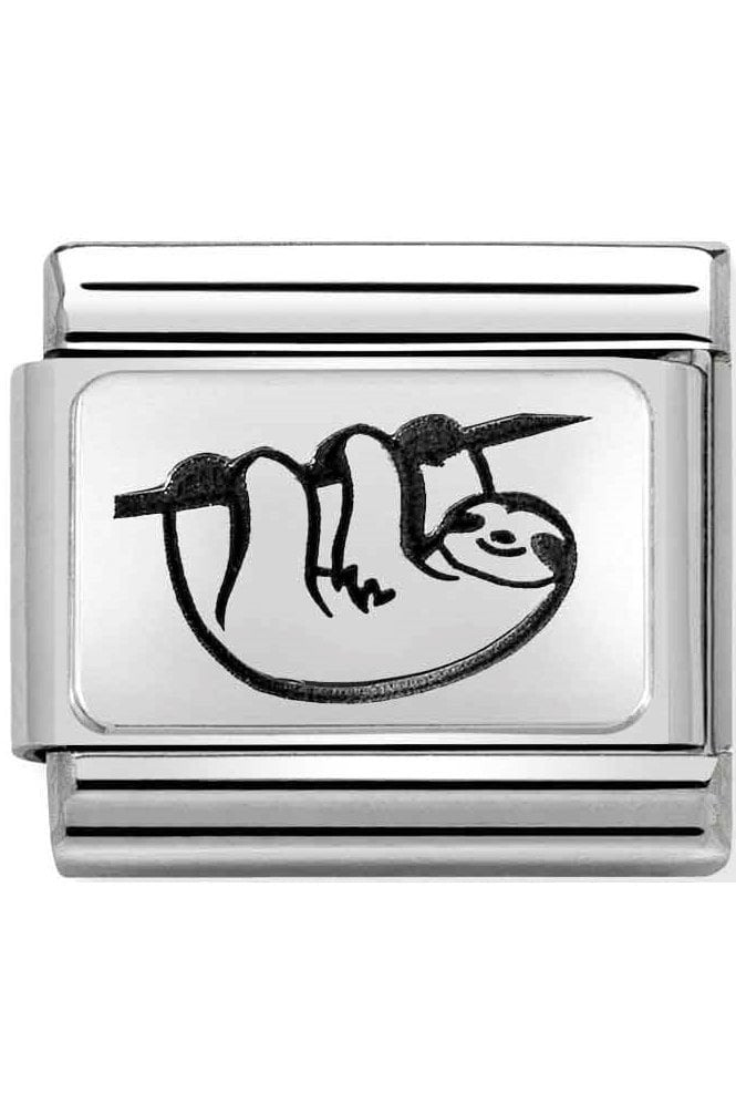 NOM SLOTH SILV - PLATES (IC)